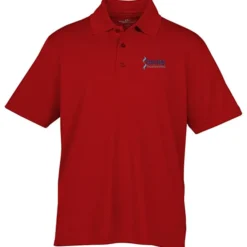 Vansport Omega Solid Mesh Tech Polo - Men's - Embroidered