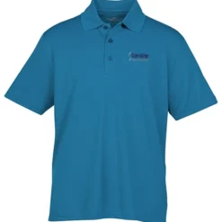 Vansport Omega Solid Mesh Tech Polo - Men's - Embroidered
