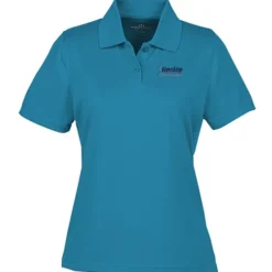 Vansport Omega Solid Mesh Tech Polo - Ladies' - Embroidered