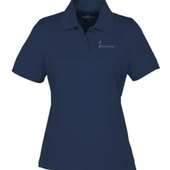 Vansport Omega Solid Mesh Tech Polo - Ladies' - Embroidered
