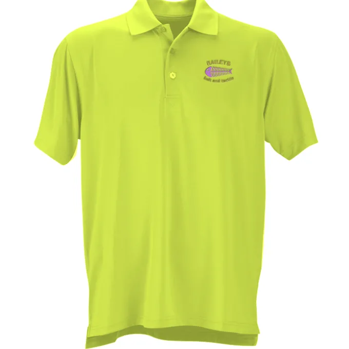 Vansport Omega Solid Mesh Tech Polo - Men's - Embroidered - 24 hr