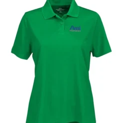 Vansport Omega Solid Mesh Tech Polo - Ladies' - Embroidered - 24 hr