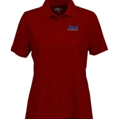 Vansport Omega Solid Mesh Tech Polo - Ladies' - Embroidered - 24 hr