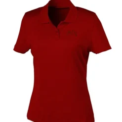 Vansport Omega Solid Mesh Tech Polo - Ladies' - Laser Etched