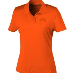 Vansport Omega Solid Mesh Tech Polo - Ladies' - Laser Etched