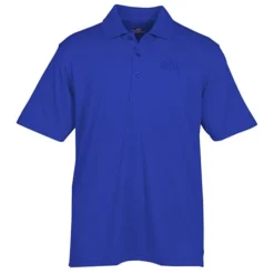 Vansport Omega Solid Mesh Tech Polo - Men's - Laser Etched