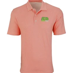 Vansport Pro Eagle Diamond Print Polo - Men's