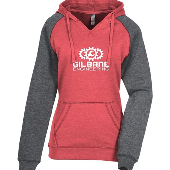 Varsity Fleece Raglan Hoodie - Ladies' - Screen