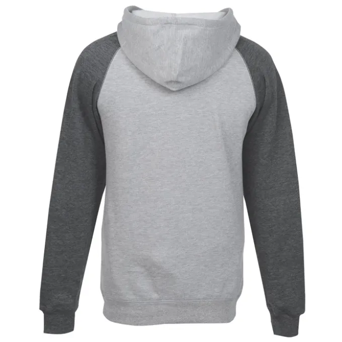 Varsity Fleece Raglan Hoodie - Men's - Embroidered