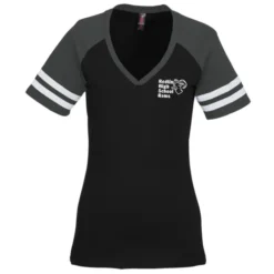 Varsity V-Neck T-Shirt - Ladies'