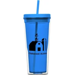 Vast Acrylic Tumbler with Straw - 21 oz - 24 hr