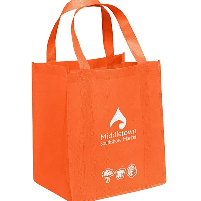 Veggie Print Big Thunder Tote - 15 inches x 13 inches