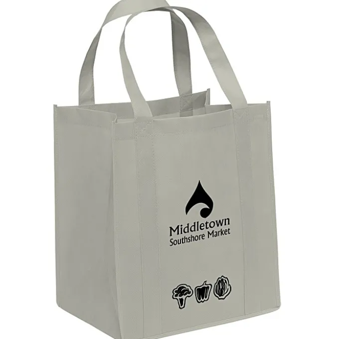 Veggie Print Big Thunder Tote - 15 inches x 13 inches