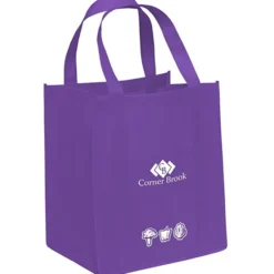 Veggie Print Little Thunder Tote - 13 inches x 12 inches