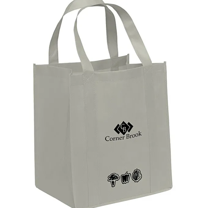 Veggie Print Little Thunder Tote - 13 inches x 12 inches