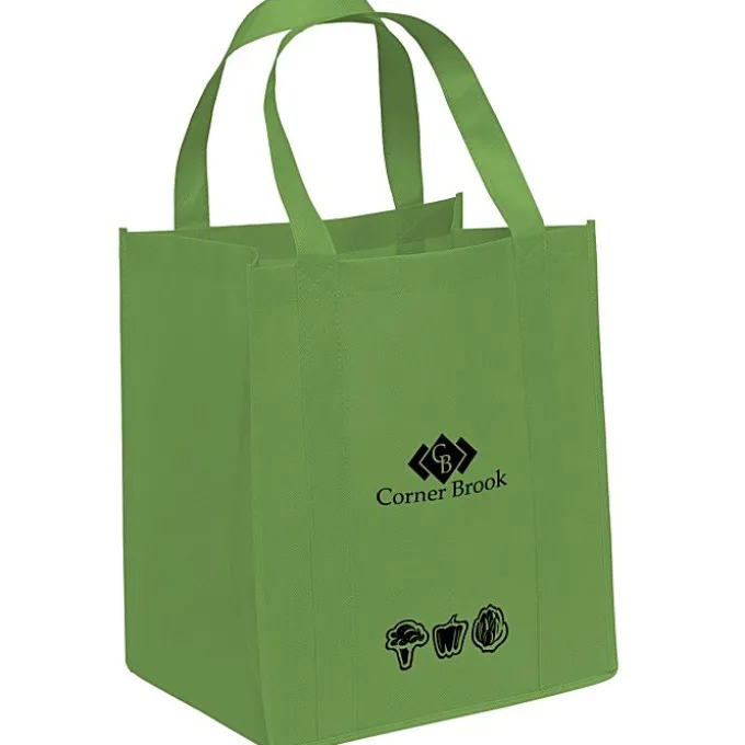 Veggie Print Little Thunder Tote - 13 inches x 12 inches