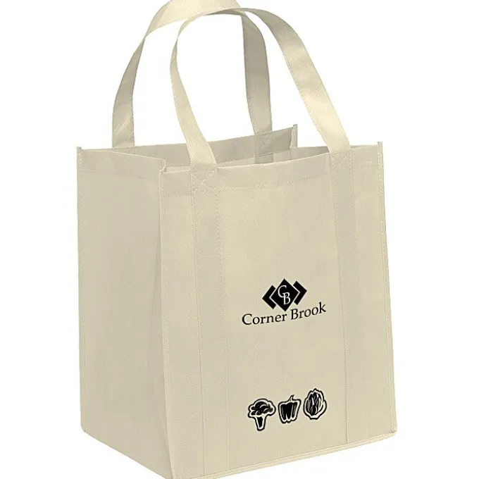 Veggie Print Little Thunder Tote - 13 inches x 12 inches