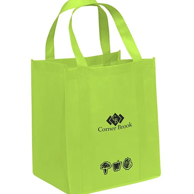 Veggie Print Little Thunder Tote - 13 inches x 12 inches