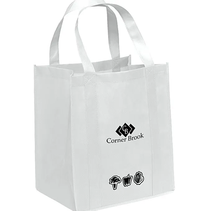 Veggie Print Little Thunder Tote - 13 inches x 12 inches