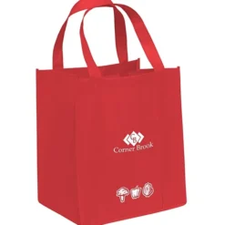 Veggie Print Little Thunder Tote - 13 inches x 12 inches