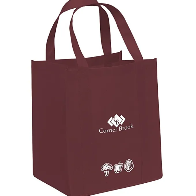 Veggie Print Little Thunder Tote - 13 inches x 12 inches