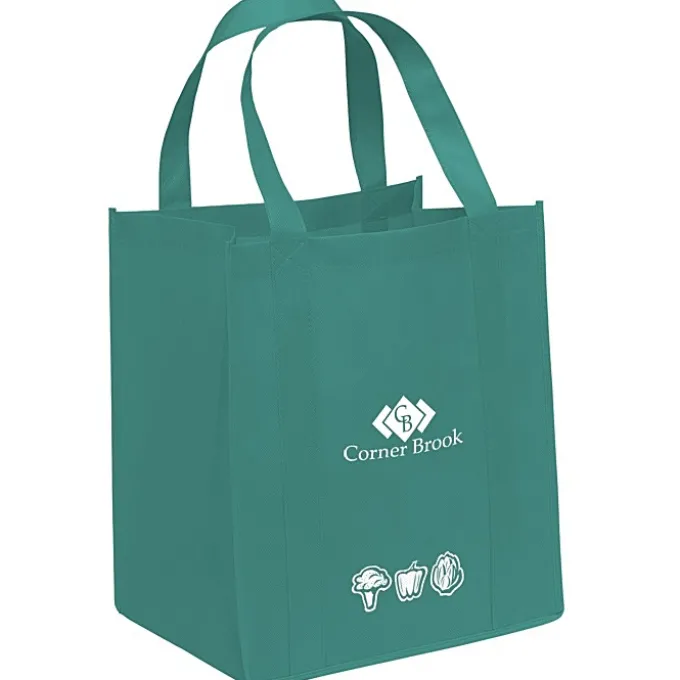 Veggie Print Little Thunder Tote - 13 inches x 12 inches