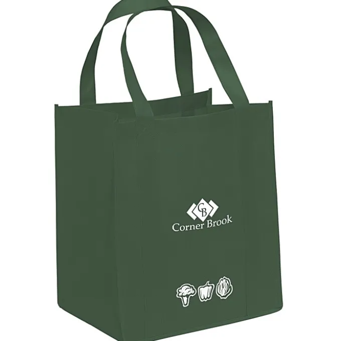 Veggie Print Little Thunder Tote - 13 inches x 12 inches