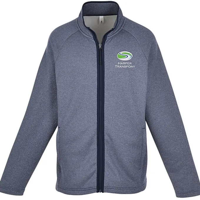 Venture Heathered Stripe Full-Zip - Men's