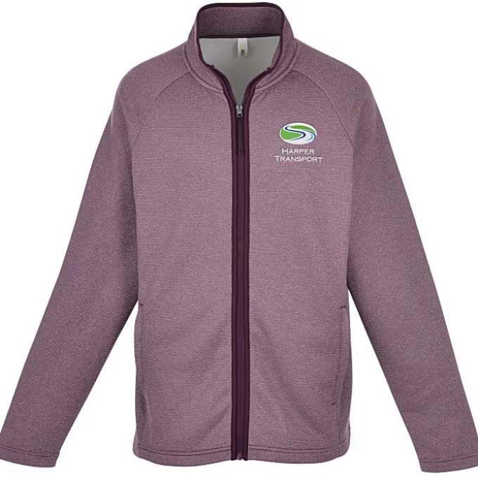 Venture Heathered Stripe Full-Zip - Men's