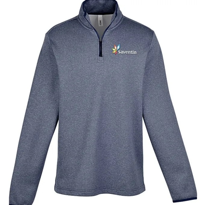 Venture Heathered Stripe 1/4-Zip Pullover - Men's