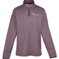 Venture Heathered Stripe 1/4-Zip Pullover - Men's