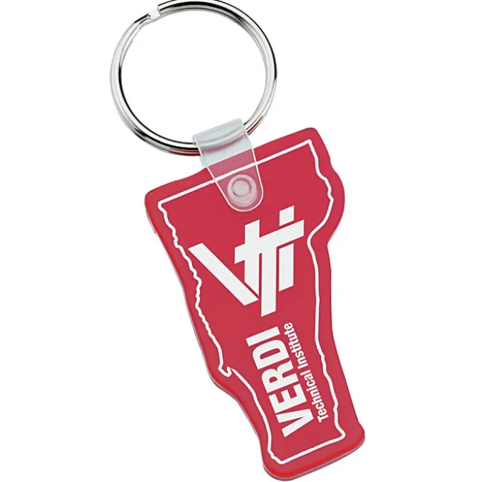 Vermont Soft Keychain - Translucent