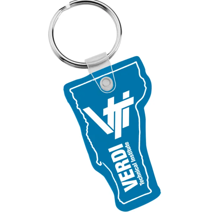 Vermont Soft Keychain - Translucent