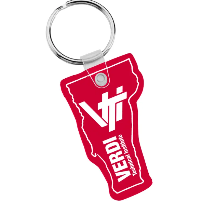 Vermont Soft Keychain - Translucent