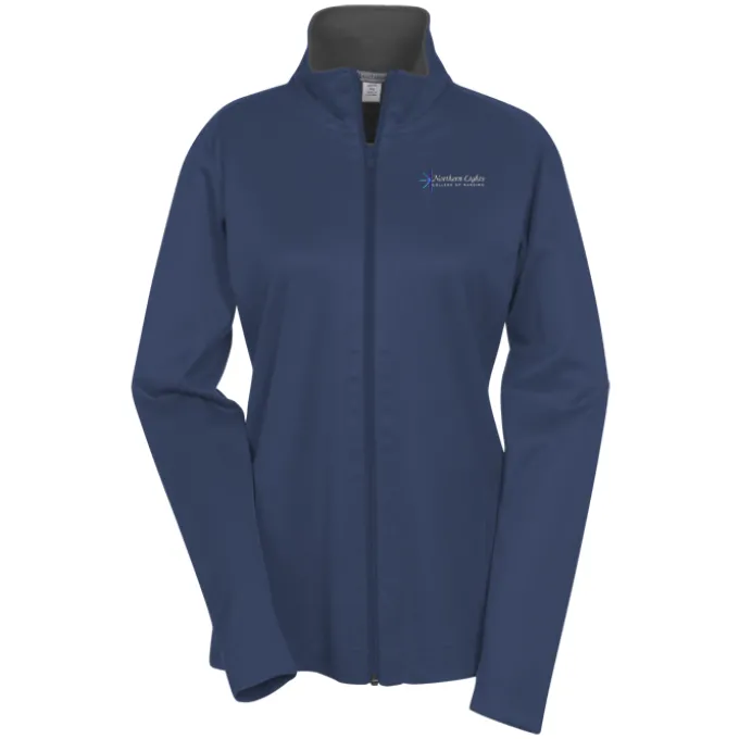 Vertical Pattern Full-Zip Jacket - Ladies'