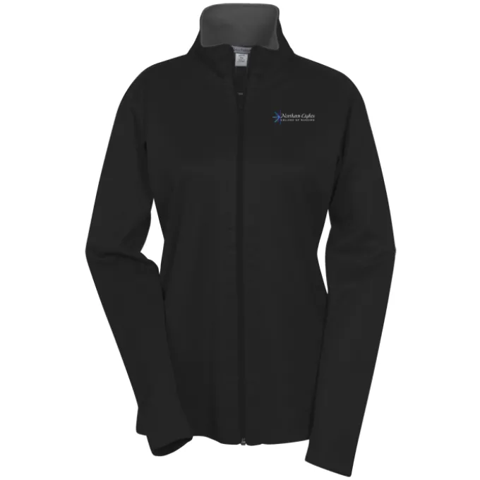 Vertical Pattern Full-Zip Jacket - Ladies'
