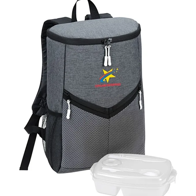 Victory Locking Lid Backpack Set