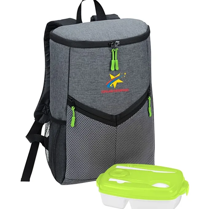 Victory Locking Lid Backpack Set