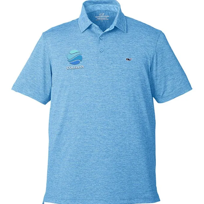 Vineyard Vines Destin Stripe Sankaty Polo