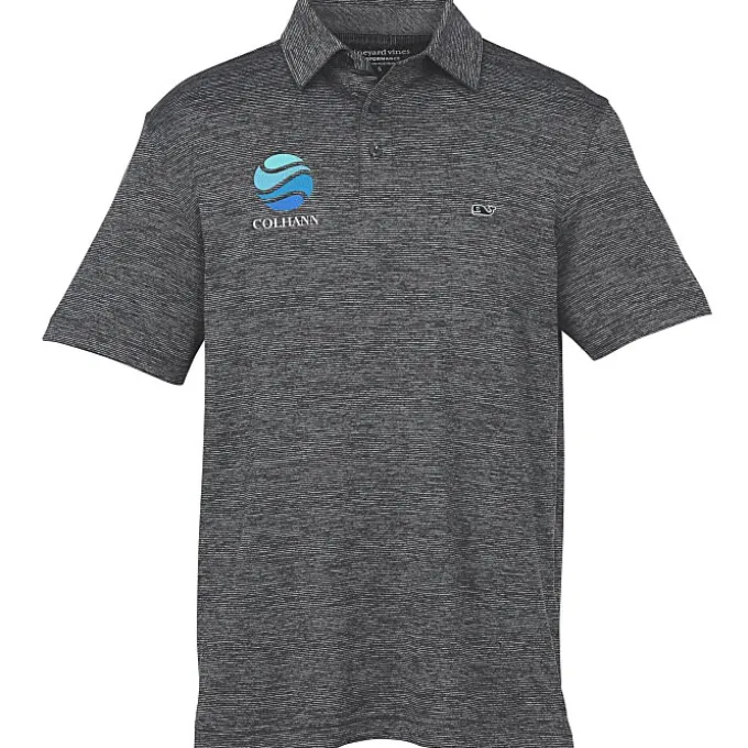 Vineyard Vines Destin Stripe Sankaty Polo