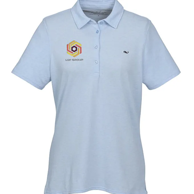 Vineyard Vines Edgarton Pique Polo - Ladies'