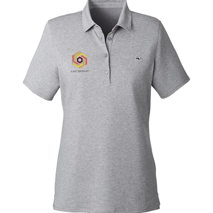 Vineyard Vines Edgarton Pique Polo - Ladies'