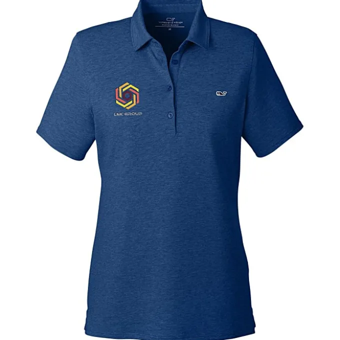 Vineyard Vines Edgarton Pique Polo - Ladies'