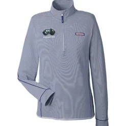 Vineyard Vines Microstripe Sankaty 1/2-Zip Pullover - Ladies'