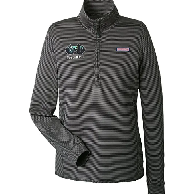 Vineyard Vines Microstripe Sankaty 1/2-Zip Pullover - Ladies'