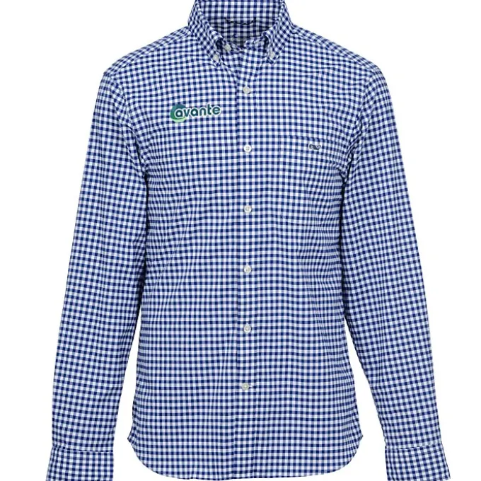 Vineyard Vines On-The-Go Nylon Gingham Shirt