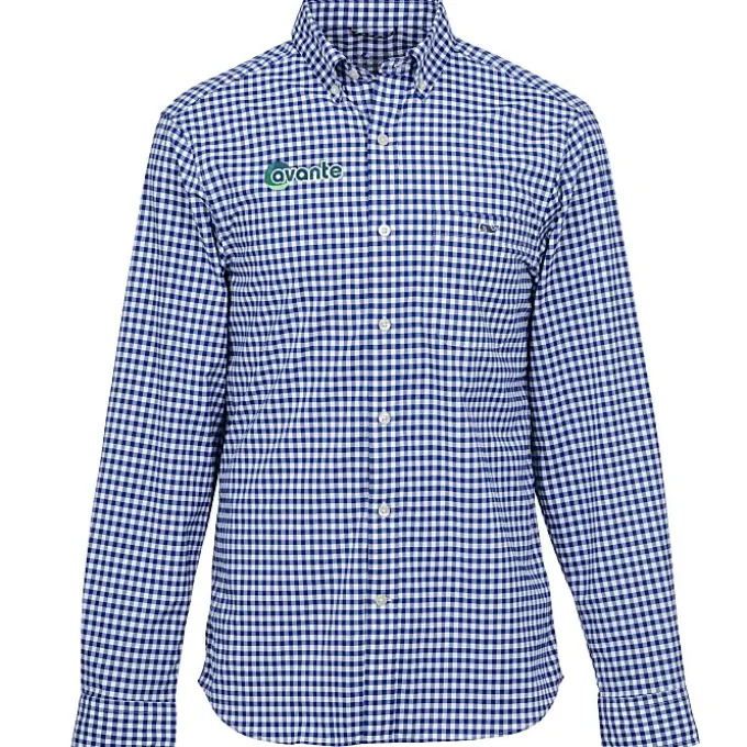 Vineyard Vines On-The-Go Nylon Gingham Shirt
