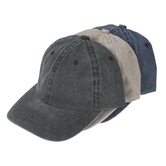 Vintage Washed Cotton Cap - 24 hr