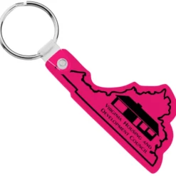 Virginia Soft Keychain - Translucent