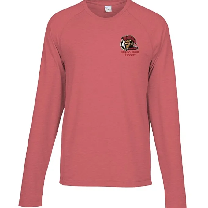 Voltage Tri-Blend Wicking LS T-Shirt - Men's - Embroidered
